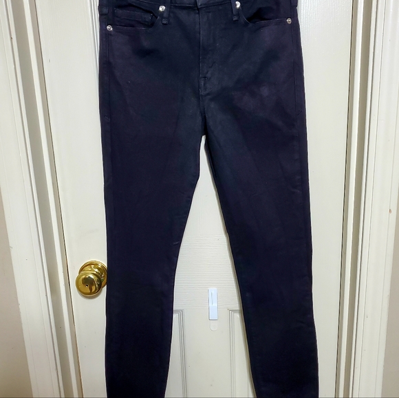 Good American Good High Rise Black Jeans - Picture 4 of 5